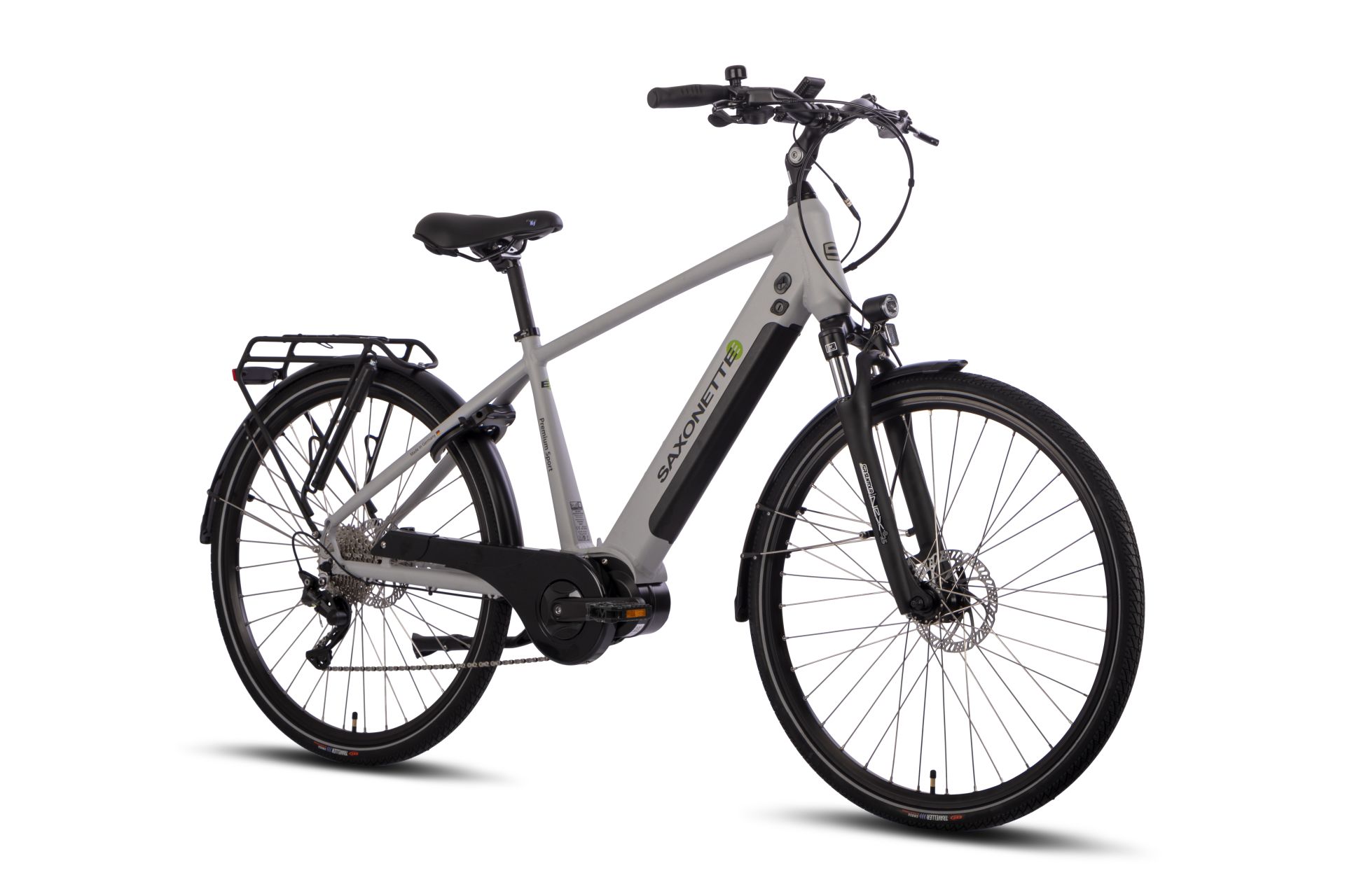 SAXONETTE Premium Sport E-Trekkingbike 10 Gang Scheibenbremse ...